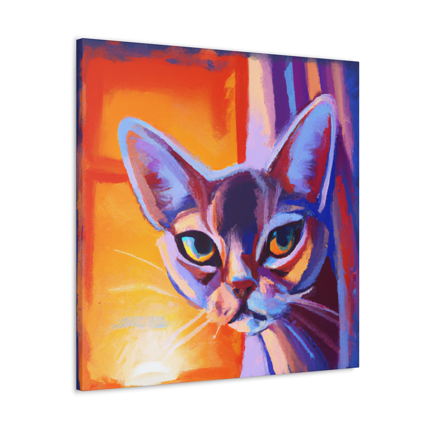 "Abyssinian Art Deco Dream" - Canvas