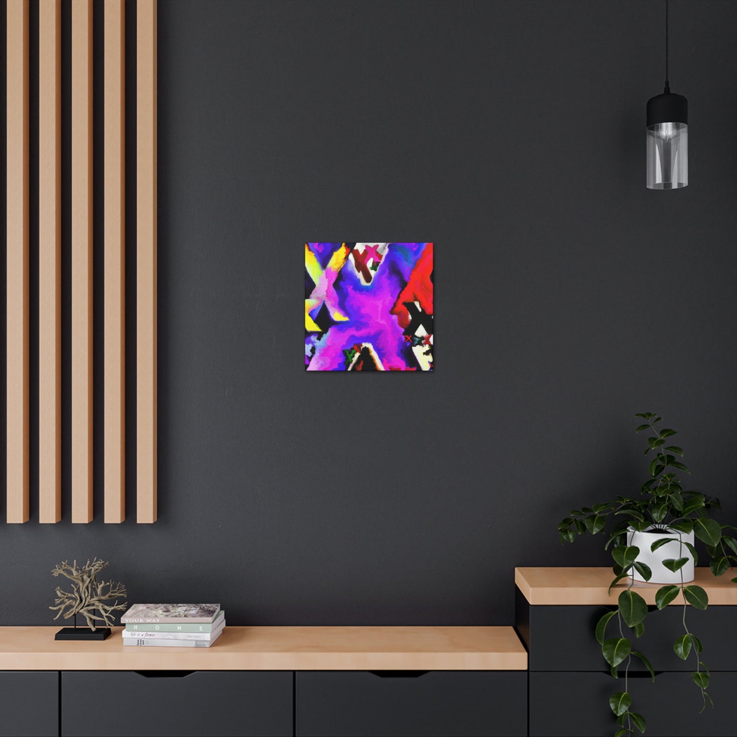 "X's Abstract Utopia" - Canvas