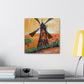 "Windmill: Dreamscape" - Canvas