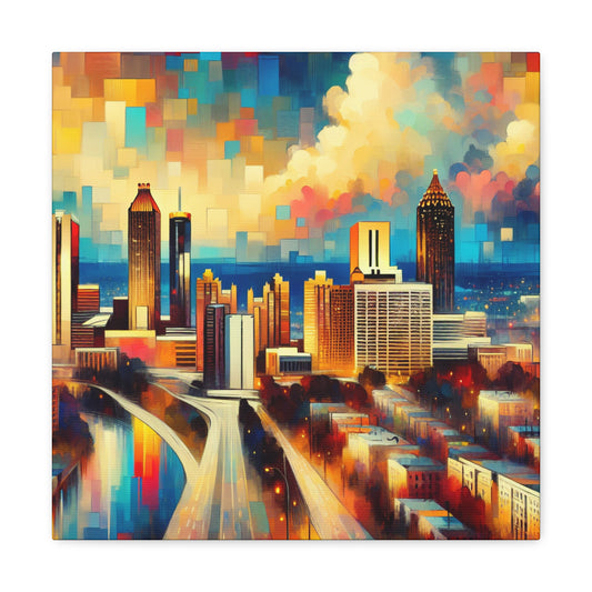 Vibrant Atlanta Splendor - Canvas