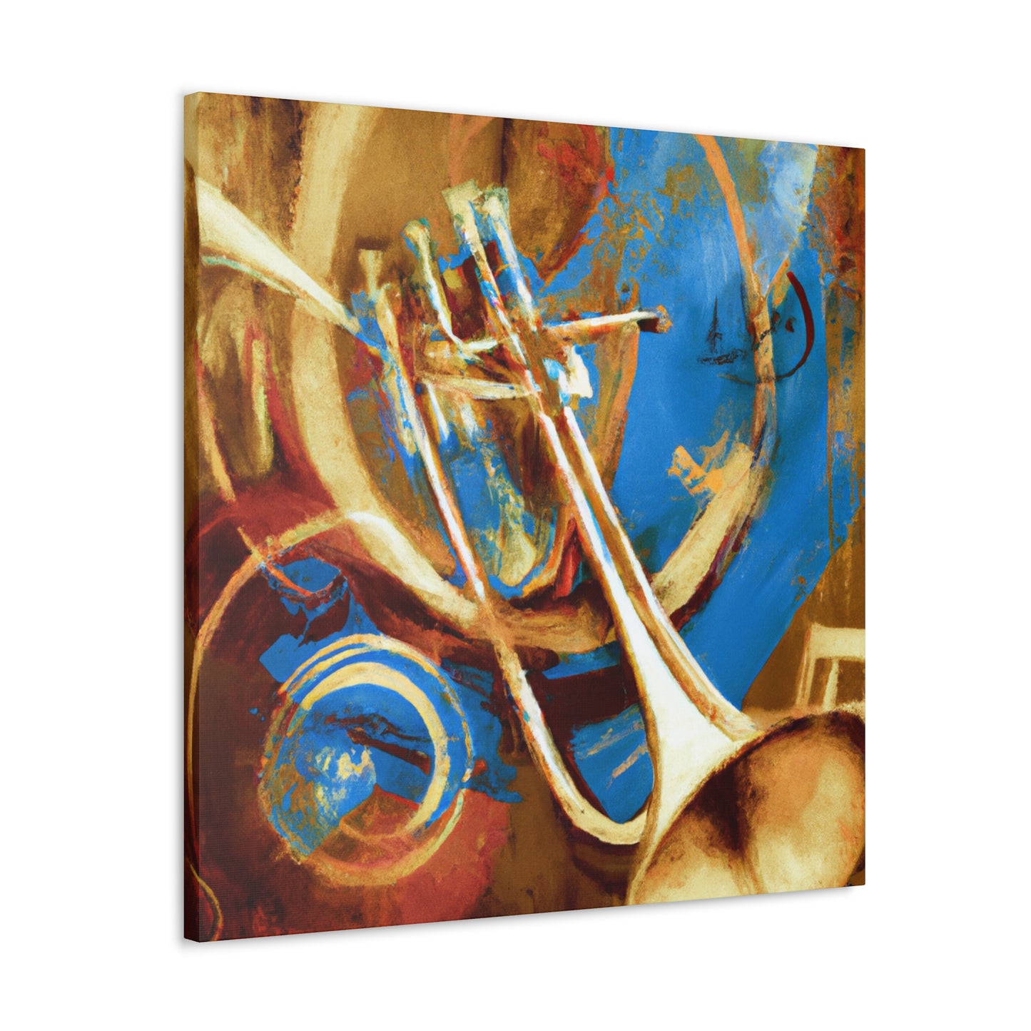 "Trombone in Transcendence" - Canvas