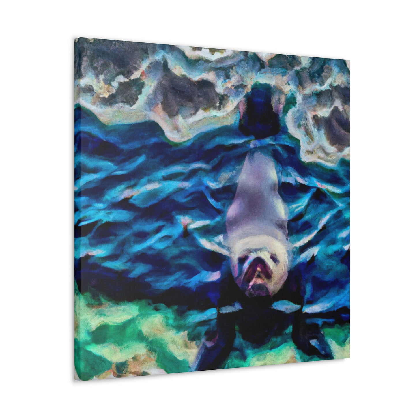 "Surreal Sea Lion Dream" - Canvas