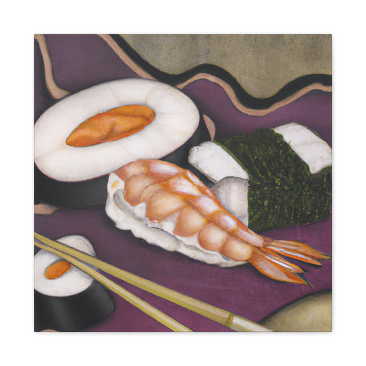 "Sushi of Art Nouveau" - Canvas