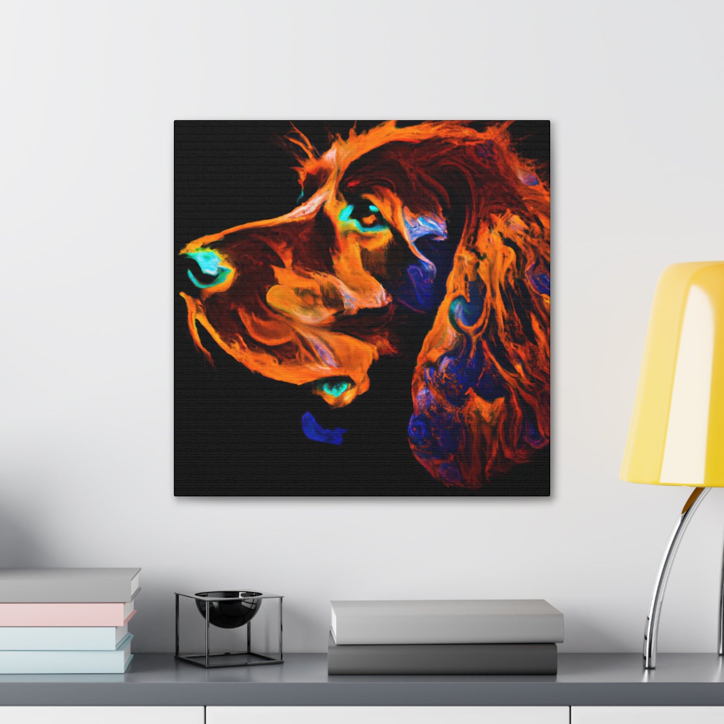 "Loyal Irish Setter". - Canvas