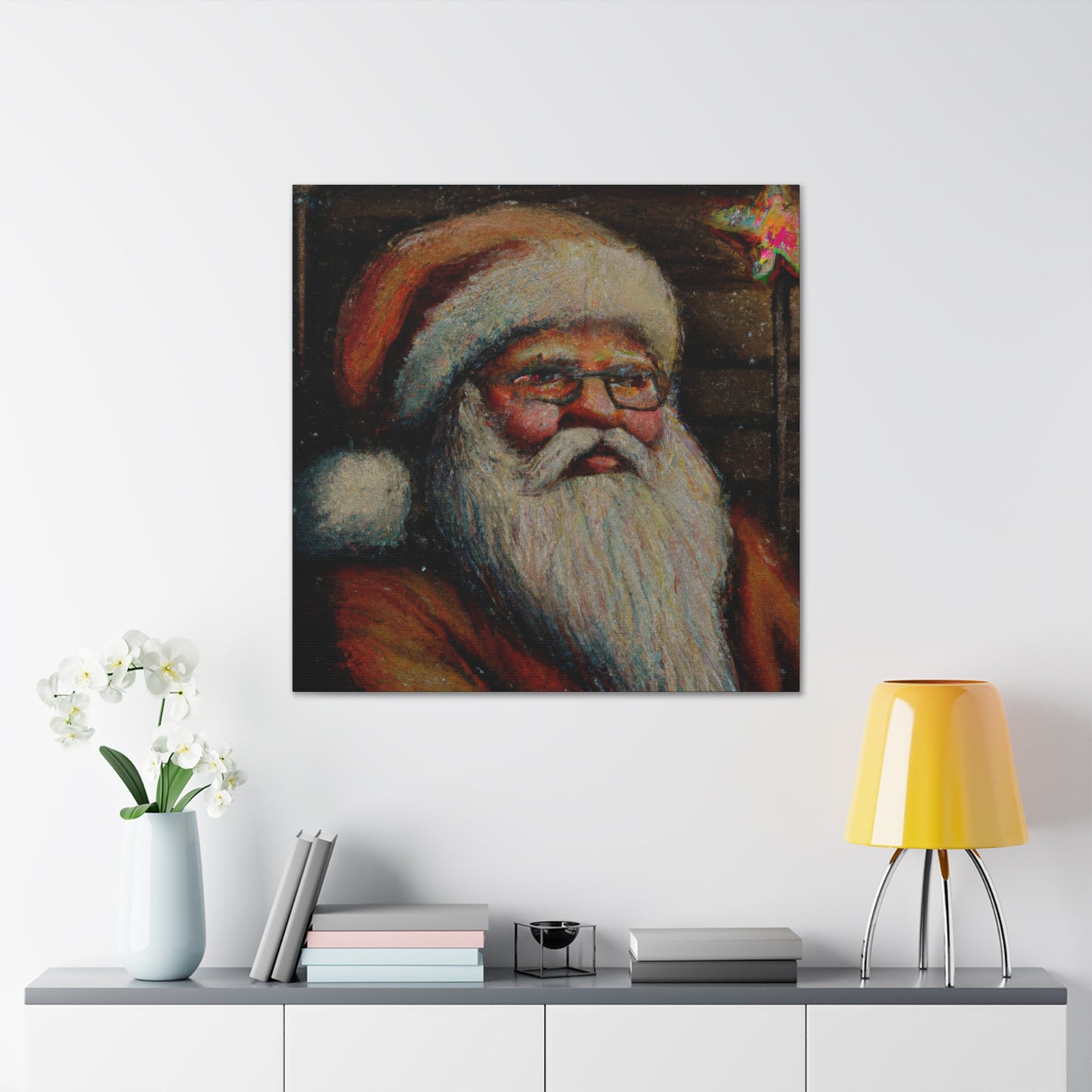 Santa's Midnight Miracle - Canvas