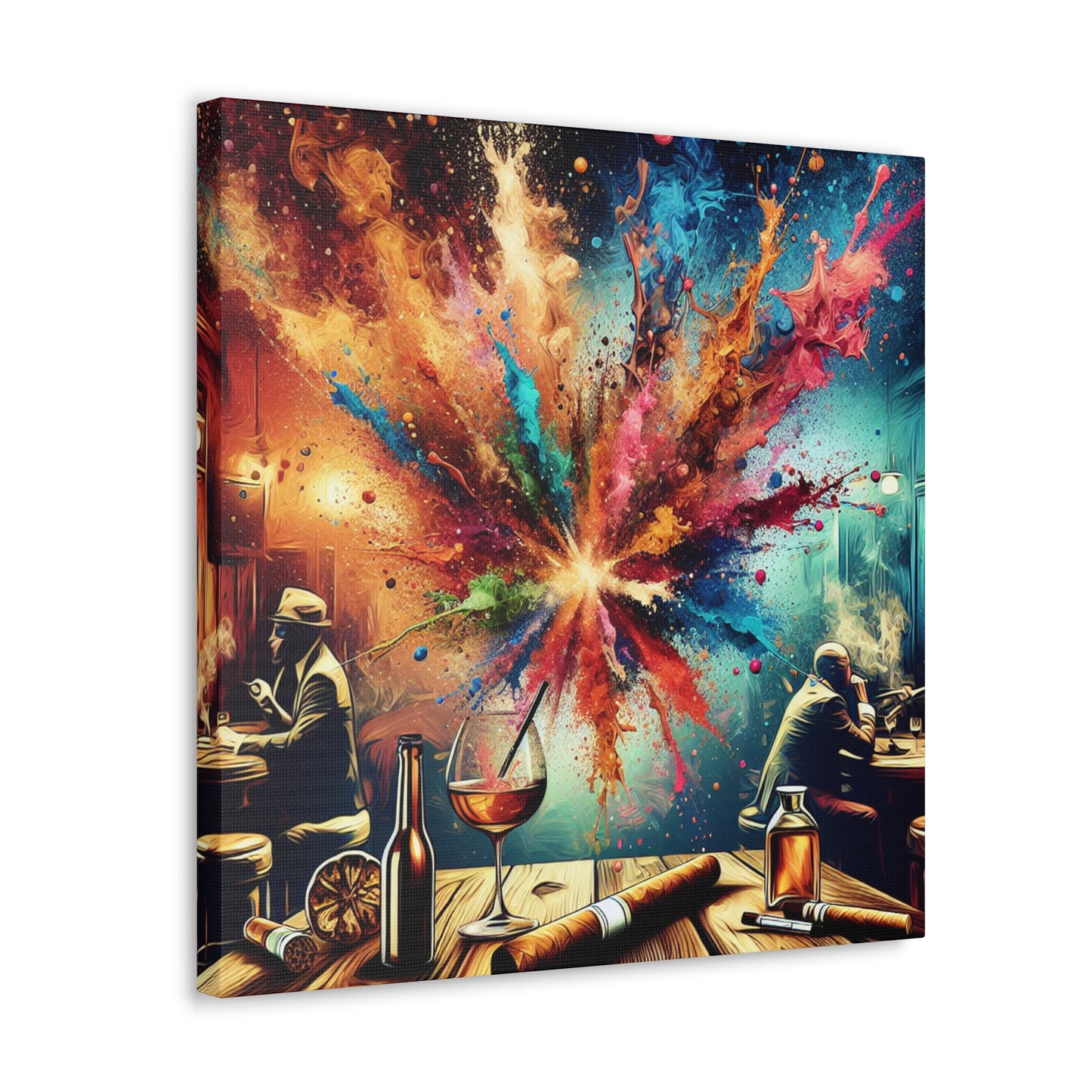 Lively Lounge Lights - Canvas