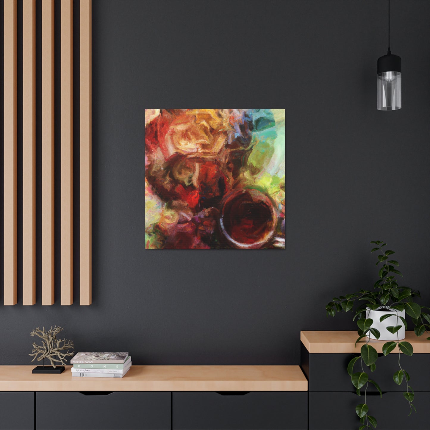 Coffee and Classicism - Canvas