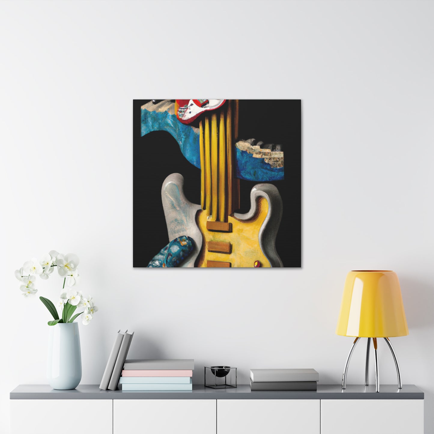 "Fender in Absurdity" - Canvas