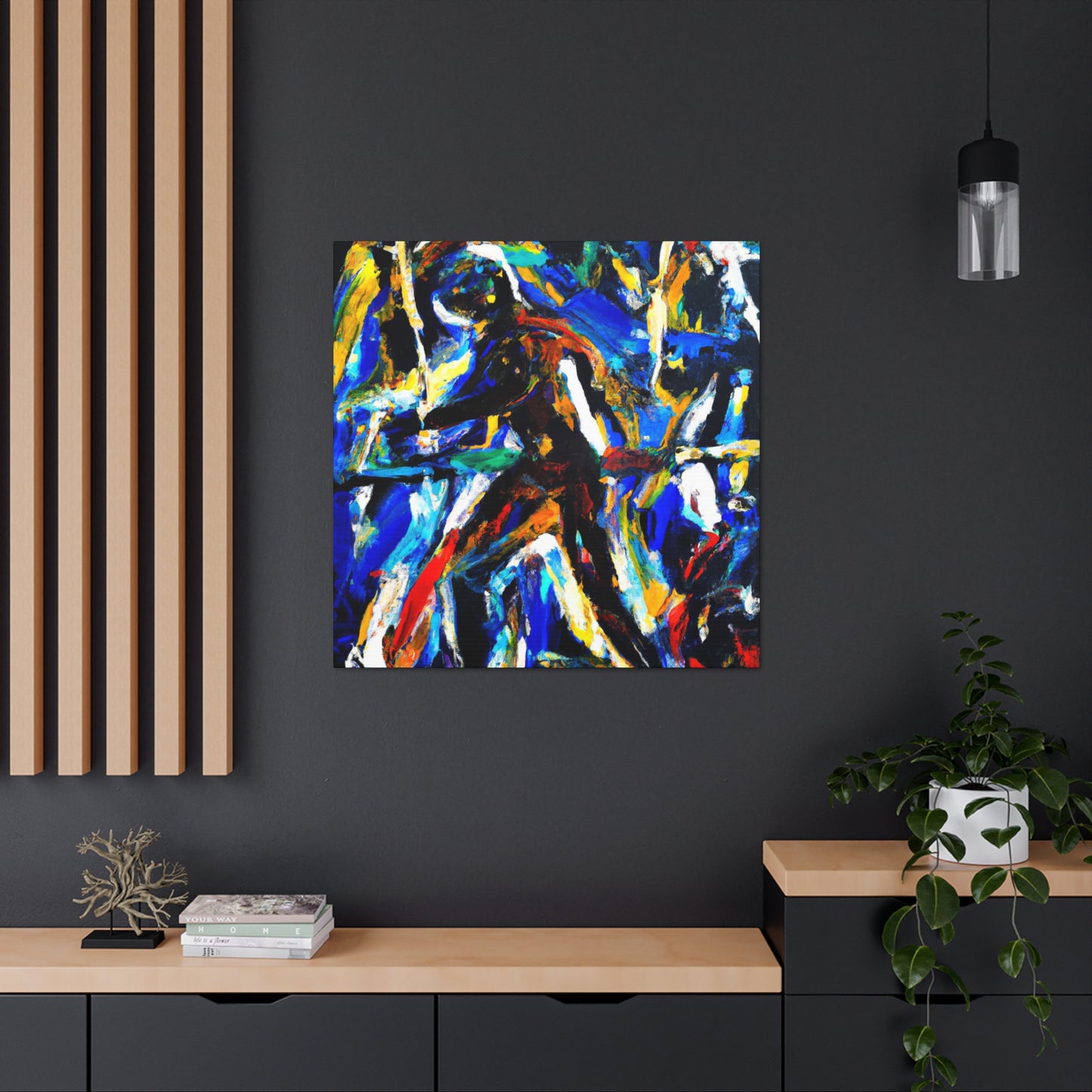 "Morning Light Fractured" - Canvas