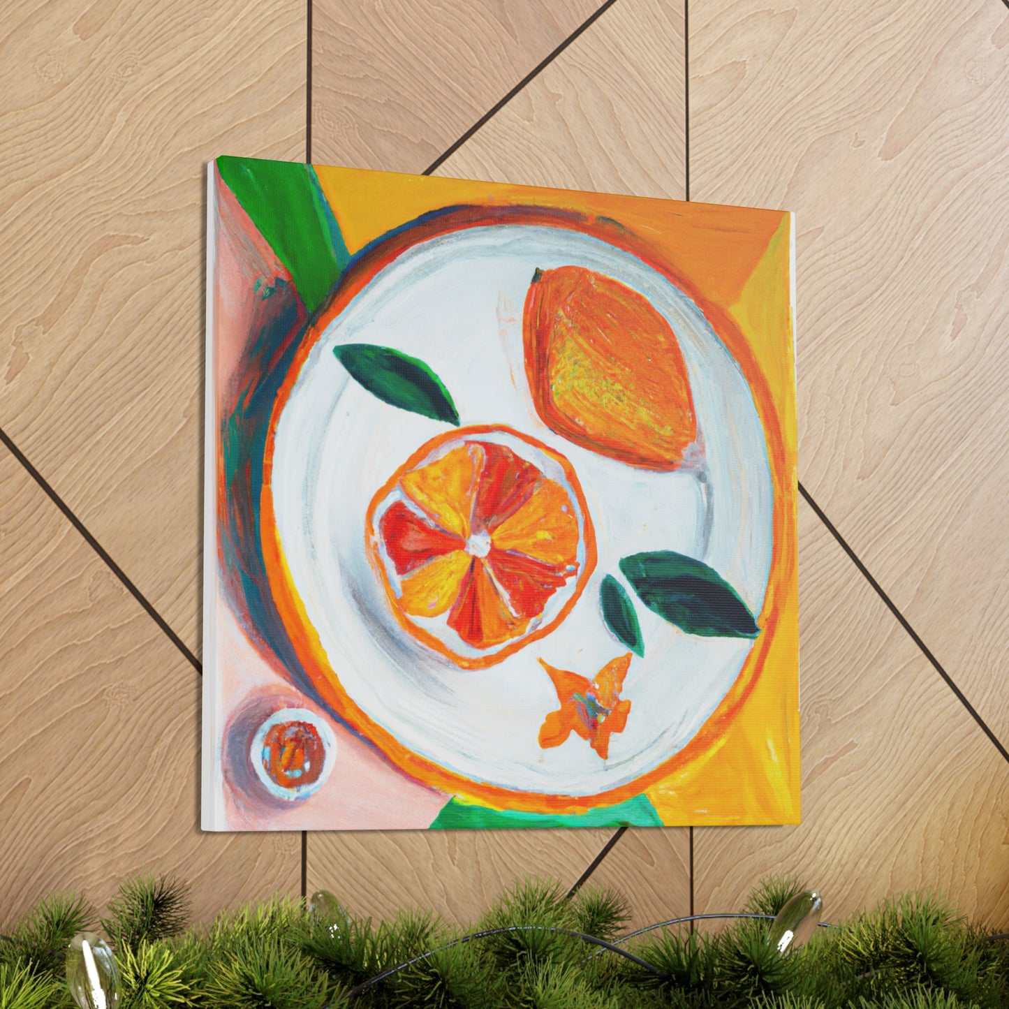 Orange Blaze Sunset - Canvas