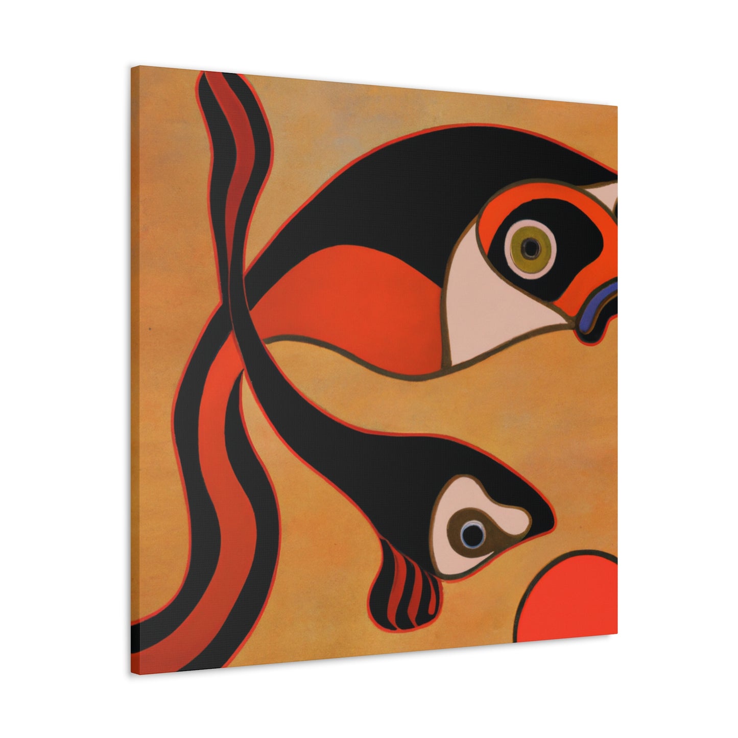 "Guppy Art Deco Dream" - Canvas