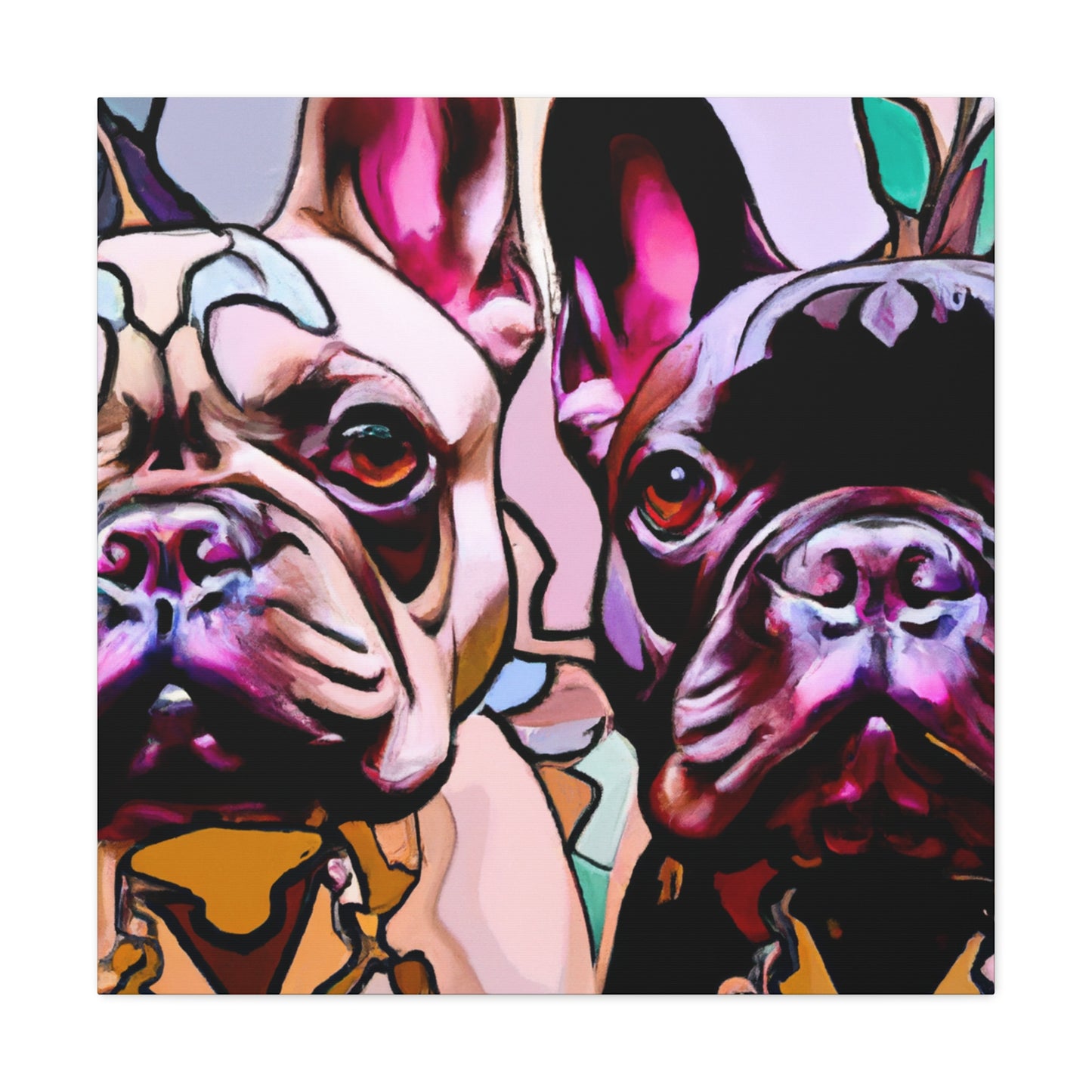 "French Bulldog Serenity" - Canvas