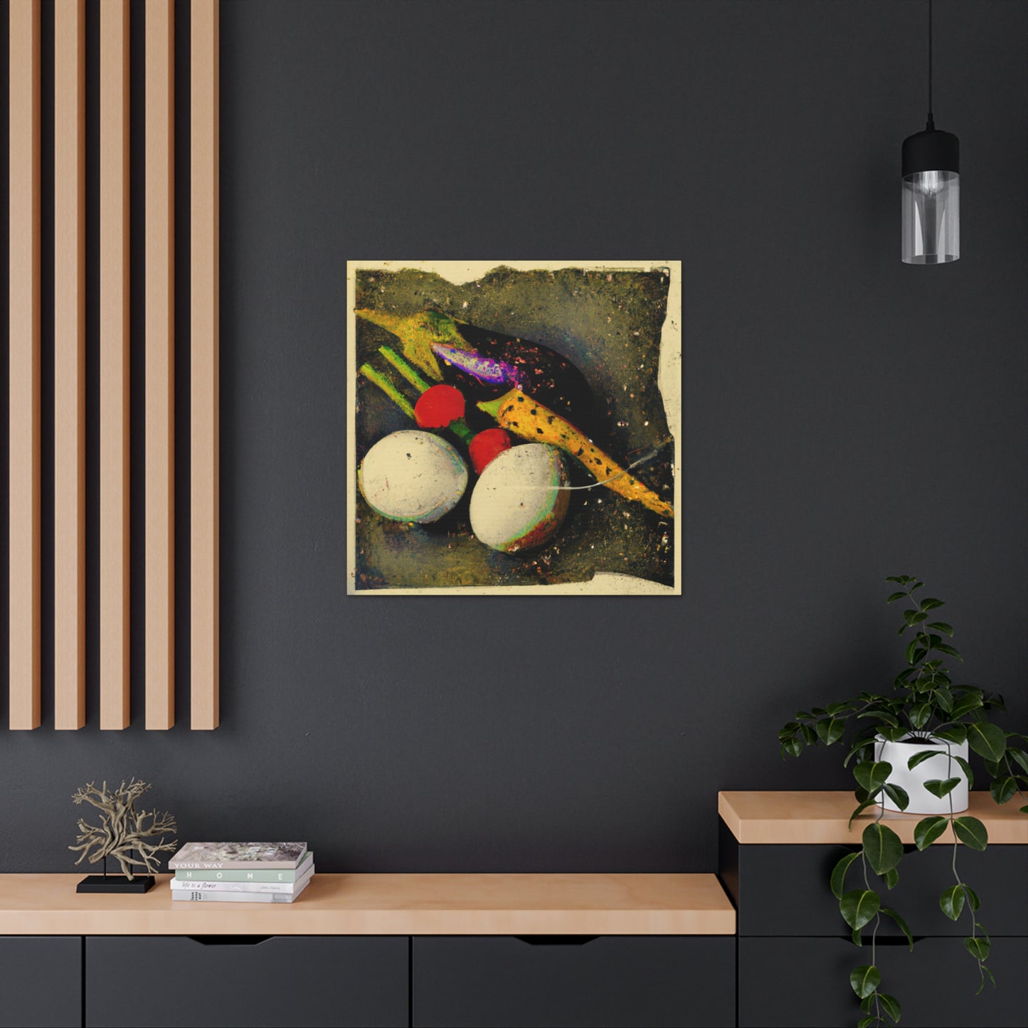 "Veggies of the Past" - Canvas