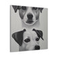 "A Jack Russell Portrait" - Canvas