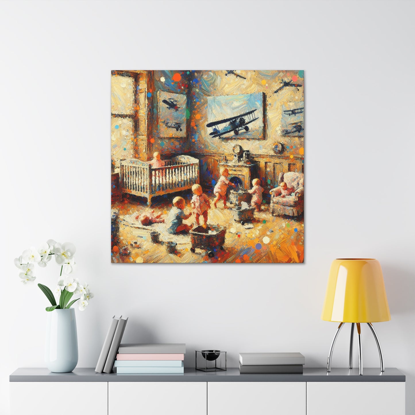 Whimsical Transit Dreams - Canvas