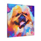 "Pekingese Playful Pose" - Canvas