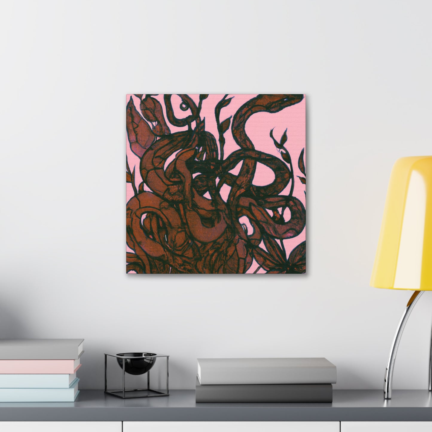 "Python Minimalism Represented" - Canvas