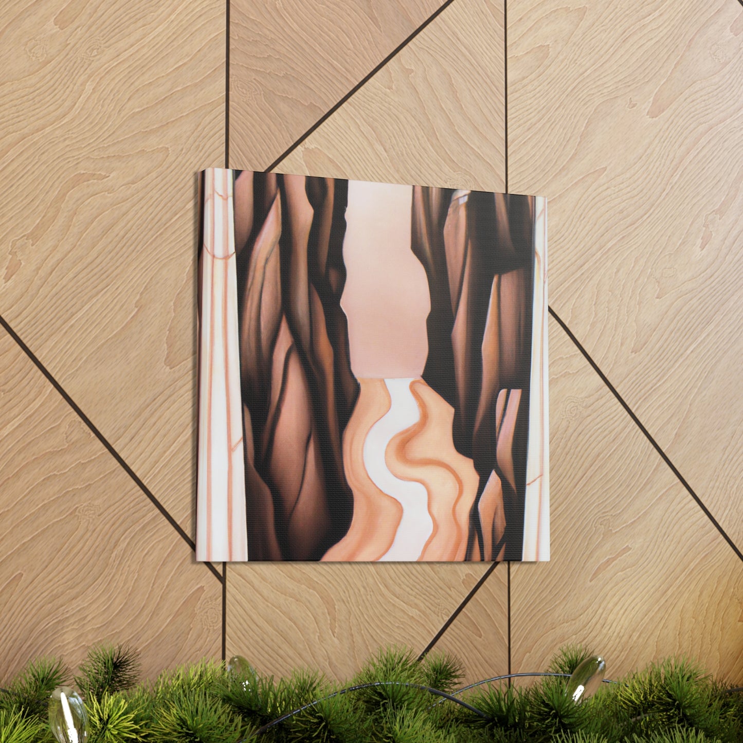 "Canyon in Art Deco" - Canvas