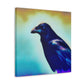 American Crow Flightpattern - Canvas