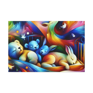 Dreaming Wild Creatures - Canvas