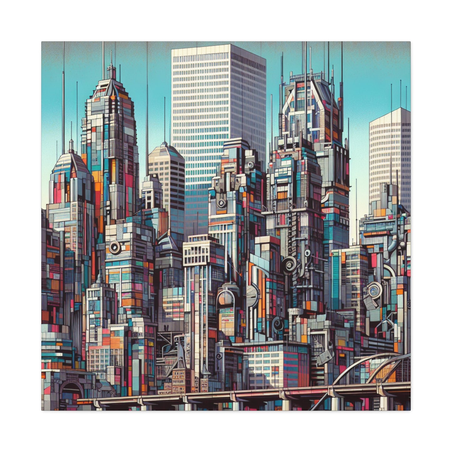 Mile High Pop Reverie - Canvas