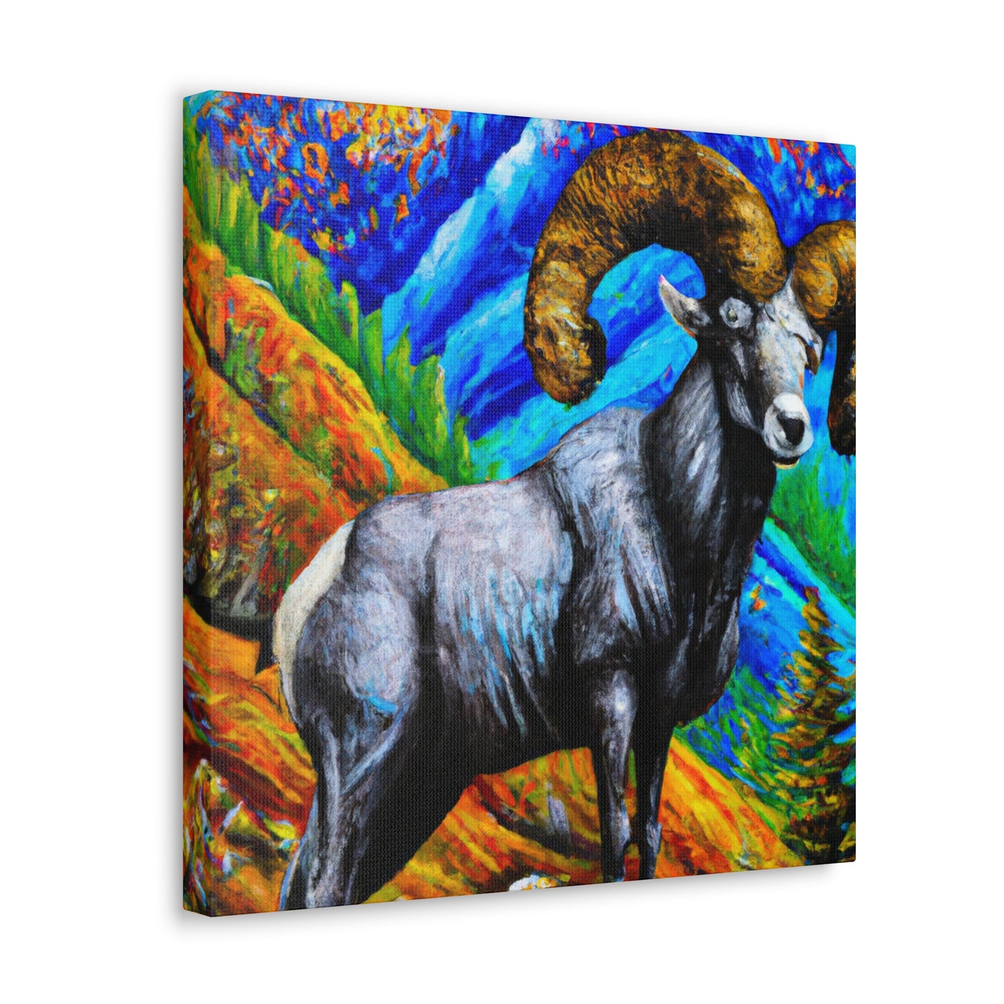 Big Horn Majesties - Canvas