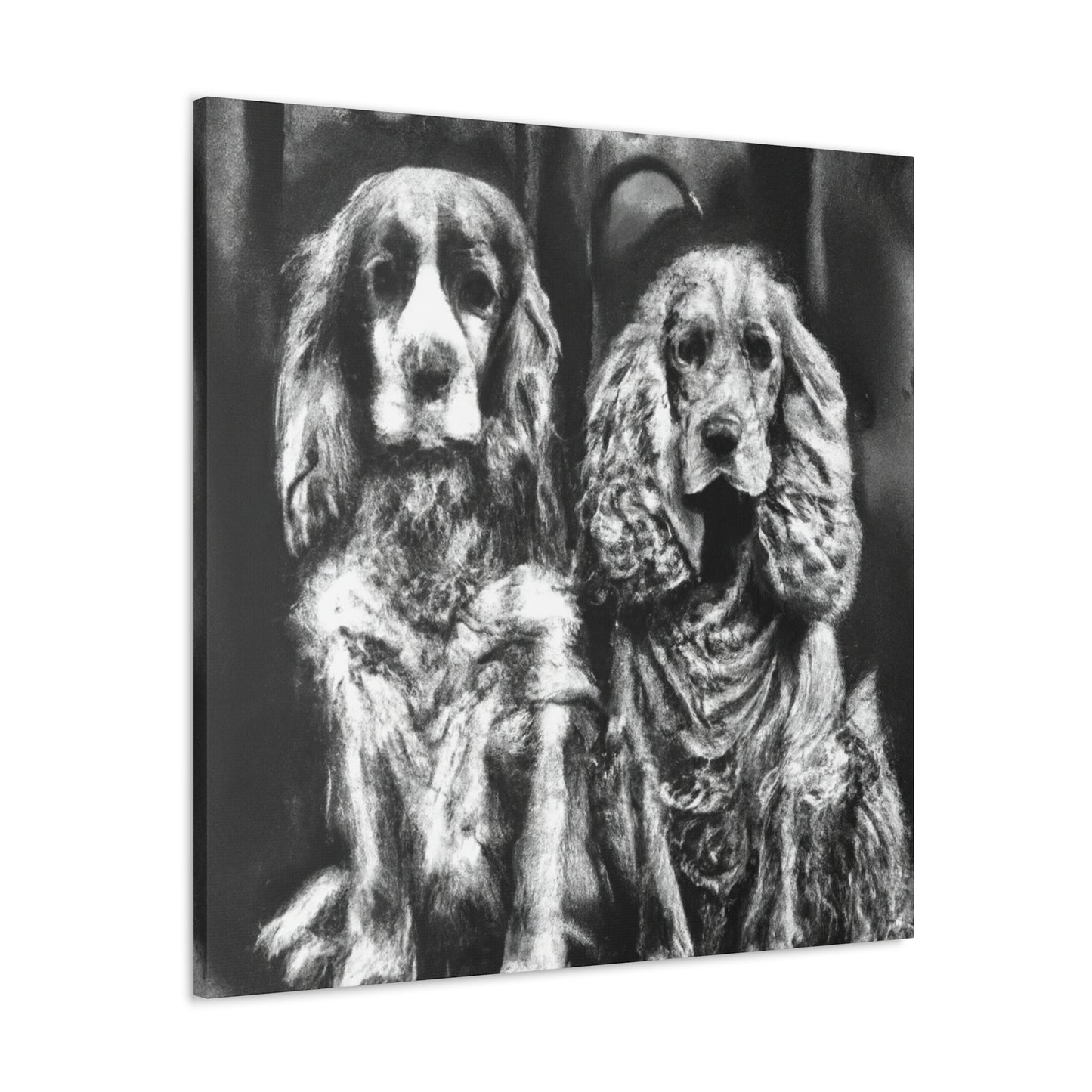 Spaniel in Splendor - Canvas