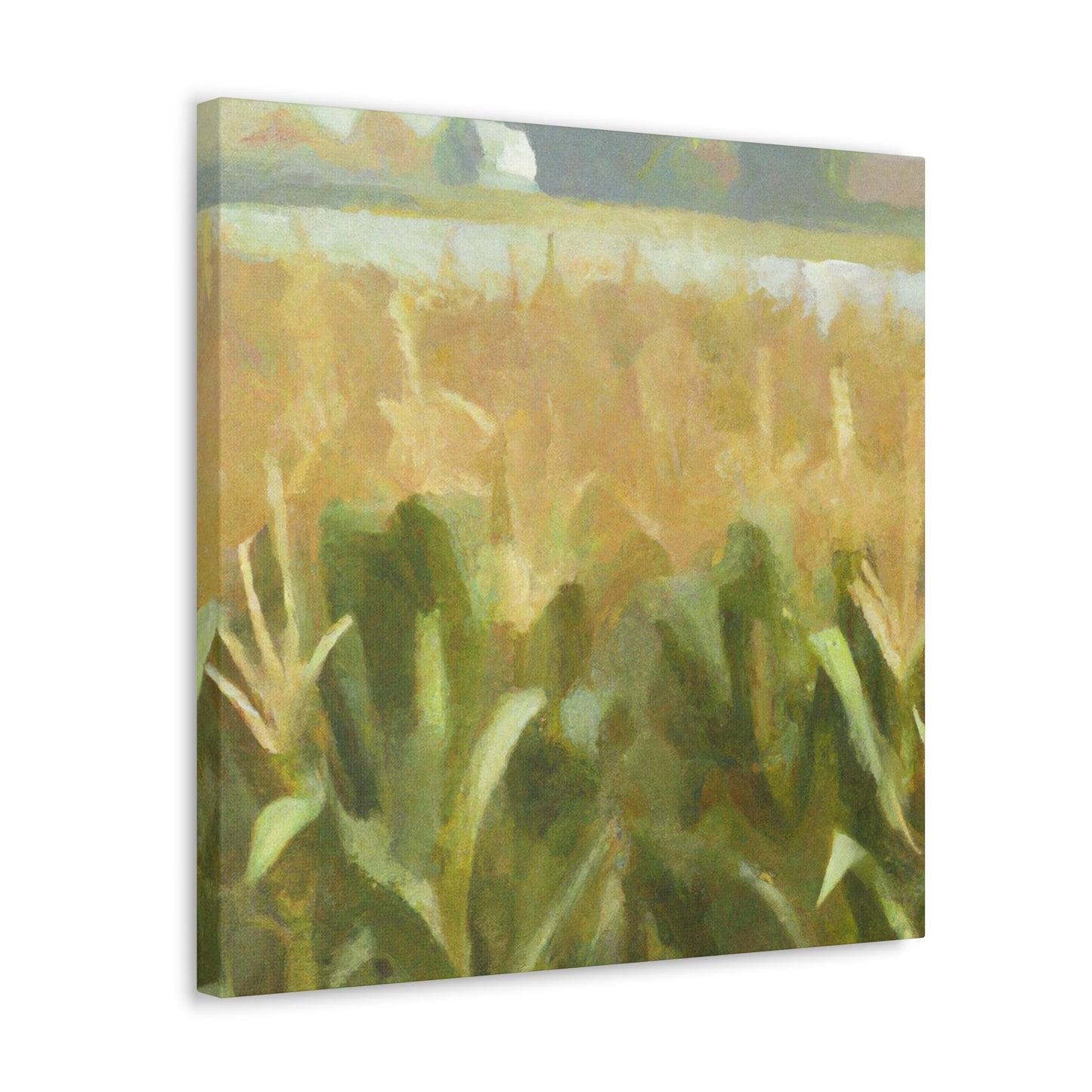 Golden Corn Abundance - Canvas