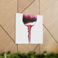 "Wine Glass Simplicity" - Canvas