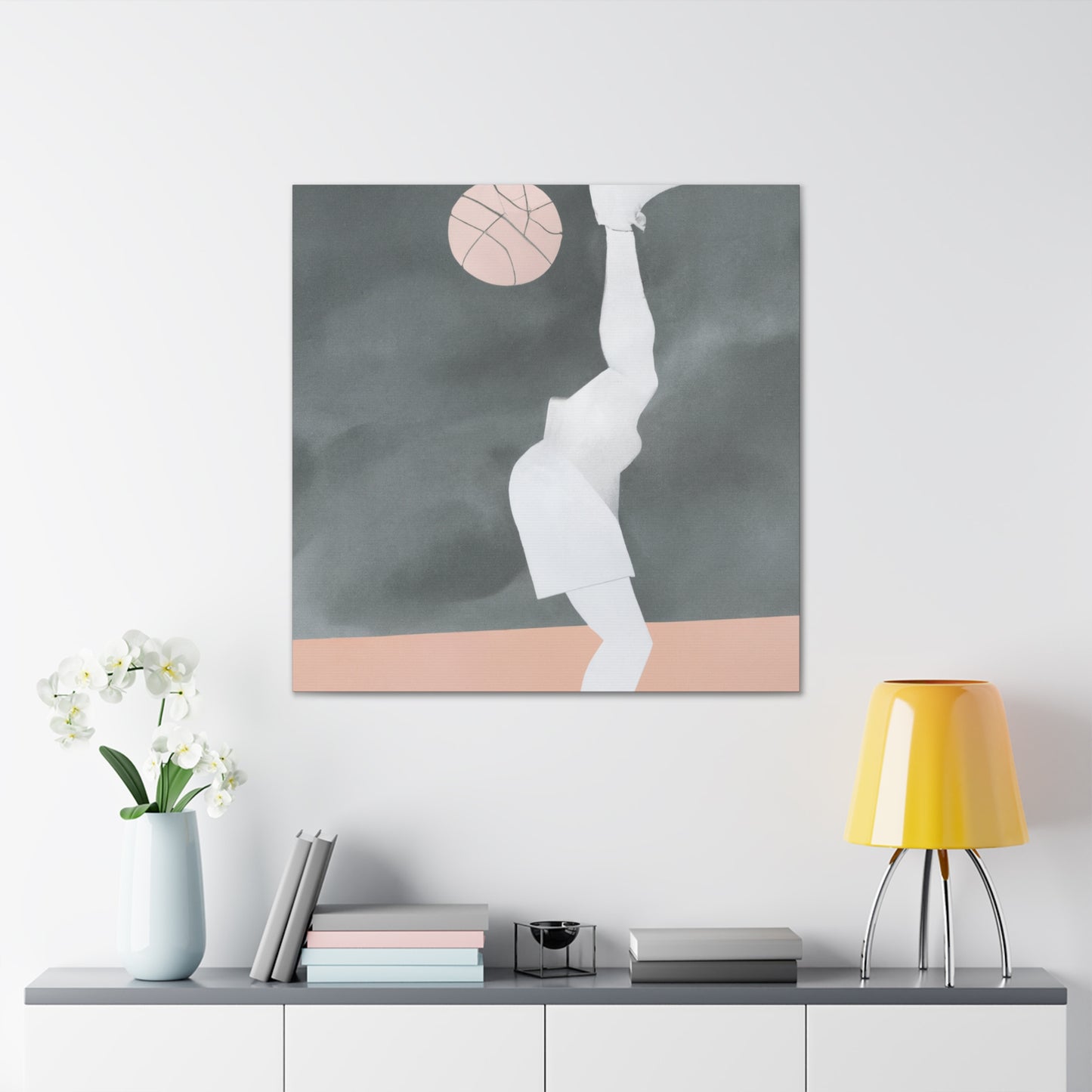 "Basketball Uncharted Horizons" - Canvas