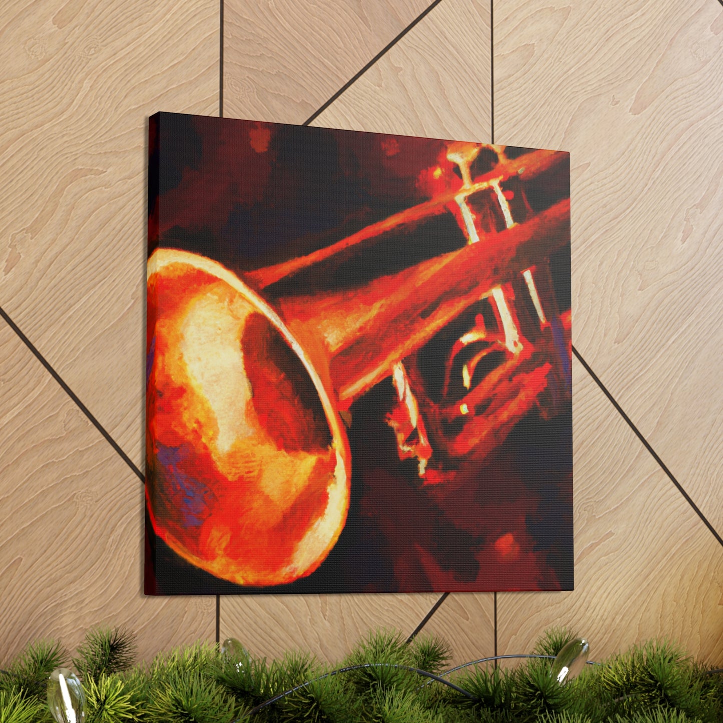 "Trumpet of Triumphant Joy" - Canvas