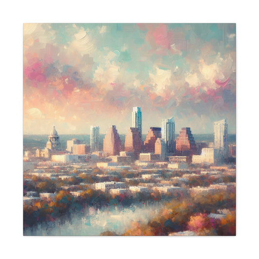 "Vibrant Texas Skies" - Canvas