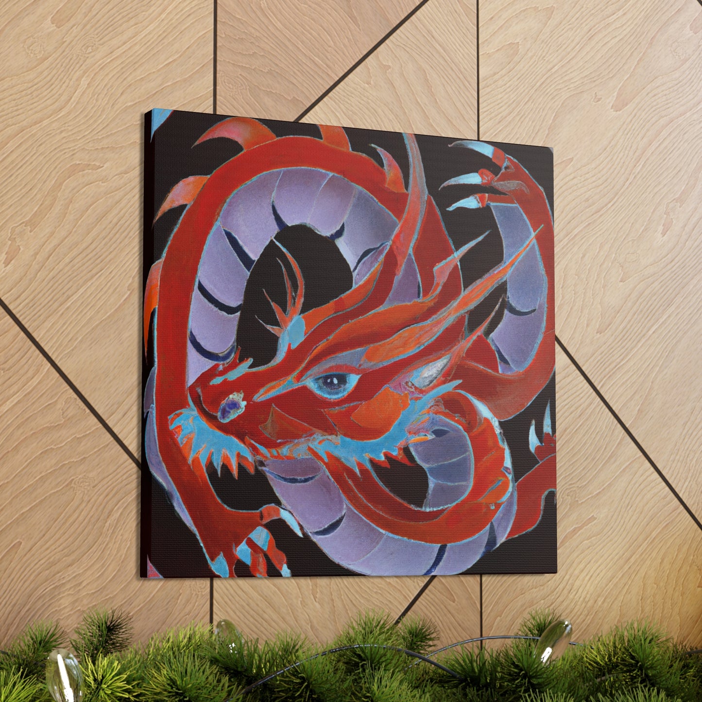 "Dragon in Splendor" - Canvas