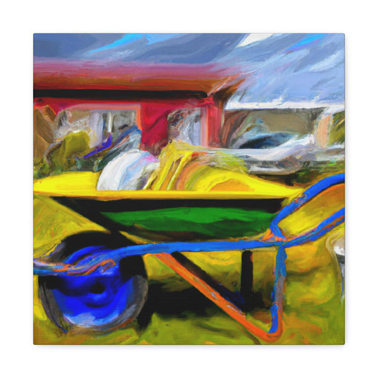 Wheelbarrow in Reality - Canvas