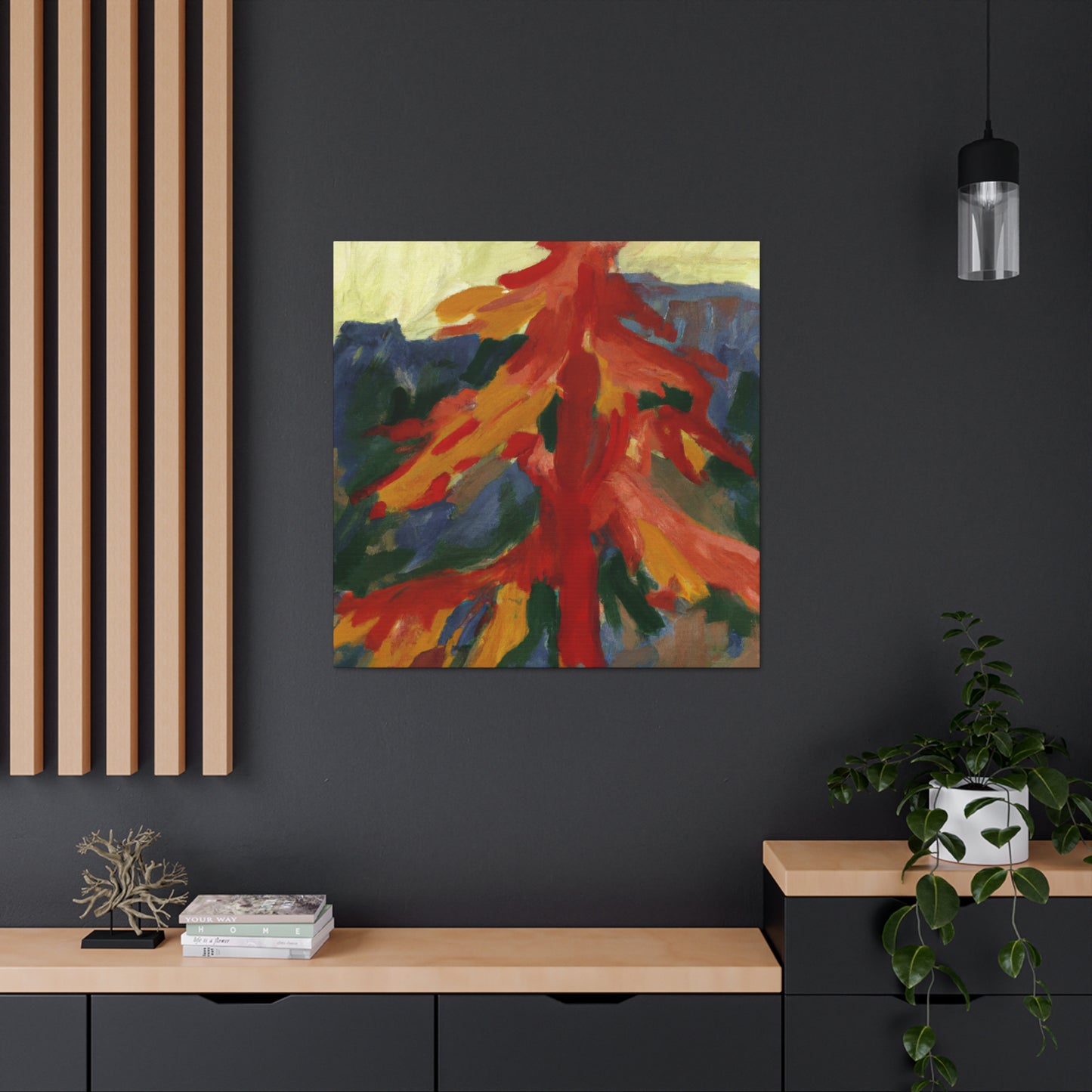 Cedar Tree Nvidia Dream - Canvas