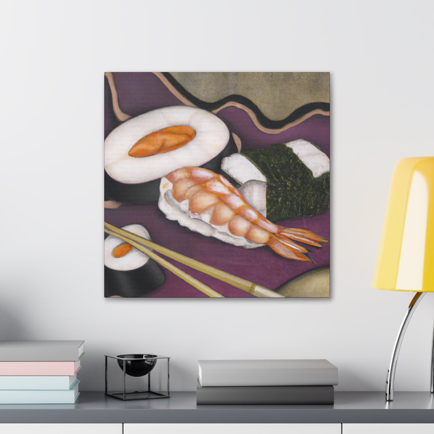 "Sushi of Art Nouveau" - Canvas