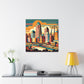 City of River Lights - Canvas