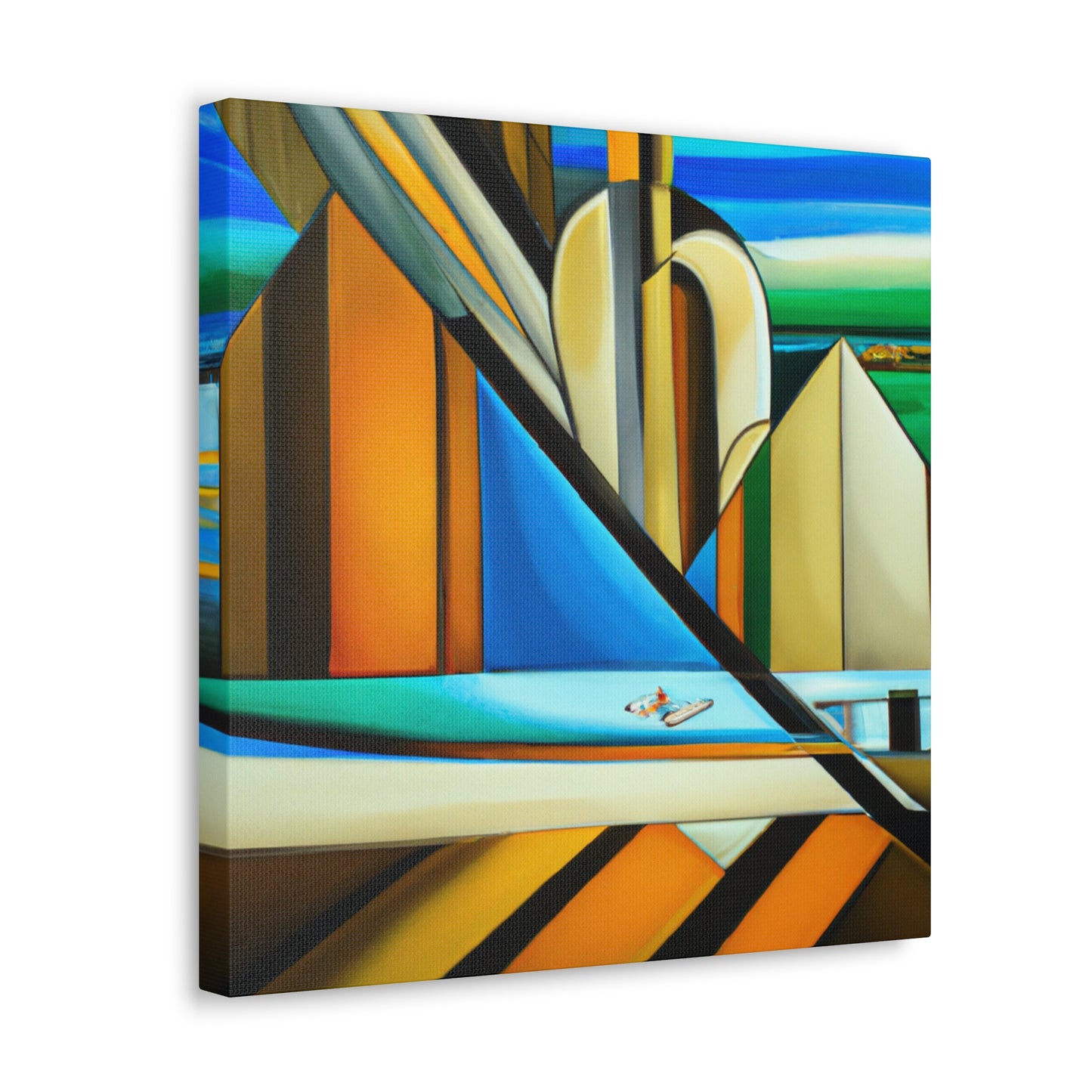 "Coastline of the 1920s" - Canvas