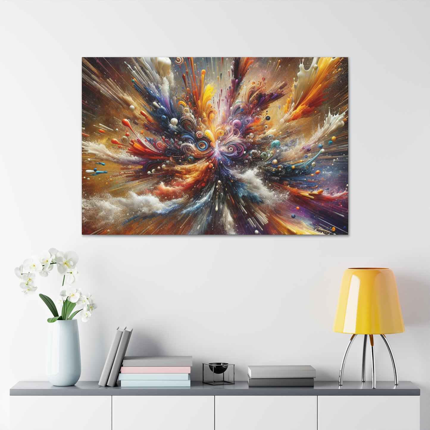 "Harmonious Electro Delight" - Canvas