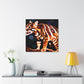 Tasmanian Tiger Reflection - Canvas