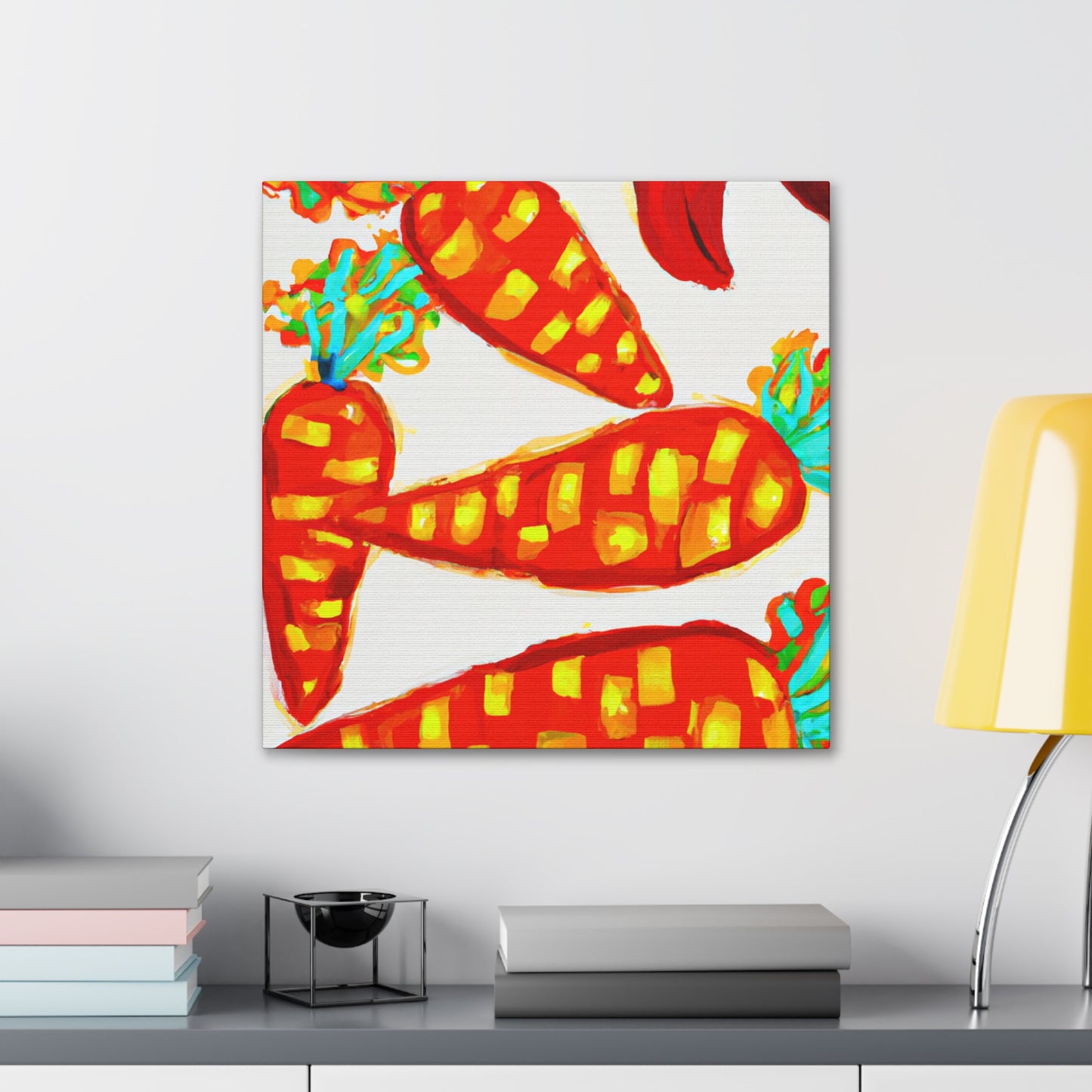 "Carrot in Bloomfield" - Canvas