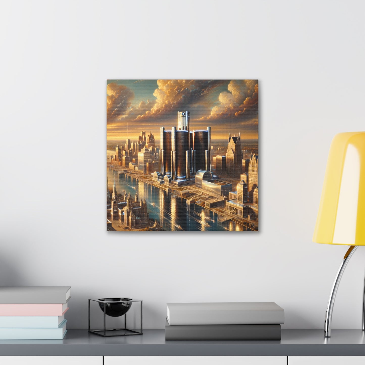 "Detroit's Resplendent Renaissance" - Canvas