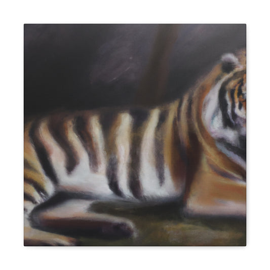 "Tiger of Bengal Splendor" - Canvas