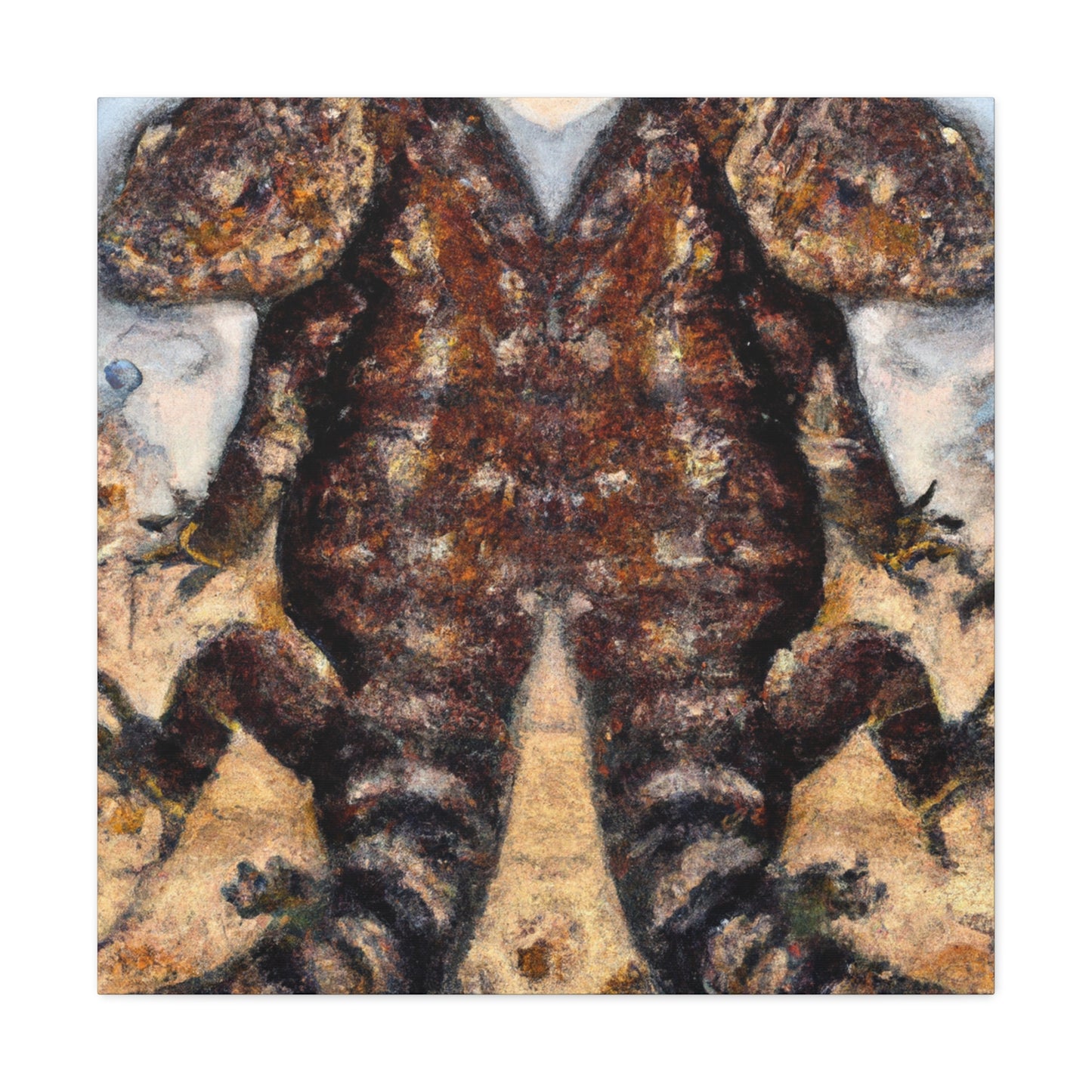 "Gila Monster in Impressionism" - Canvas