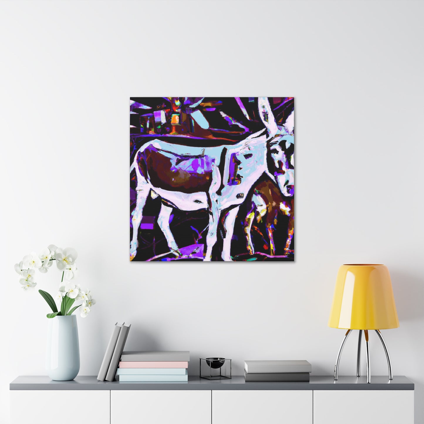 Donkey's Expressionistic Dream - Canvas