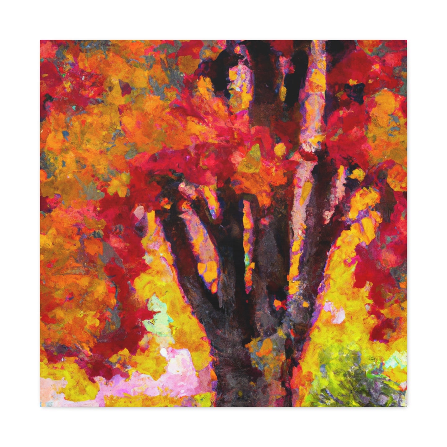 "Maple Tree Abstractions" - Canvas