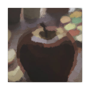 "Fauve Apple Fantasia" - Canvas