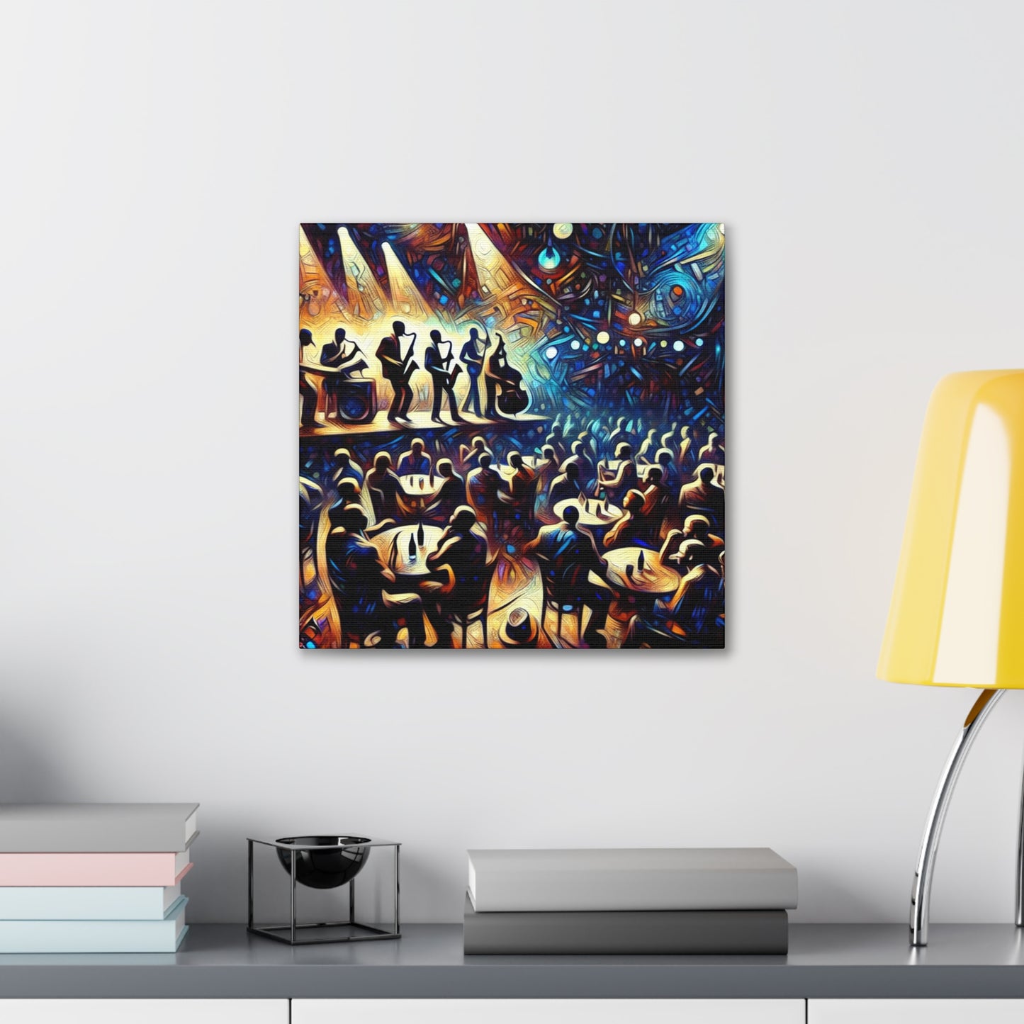 "Midnight Melodies Unleashed" - Canvas