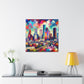 Urban Dreams Unveiled - Canvas