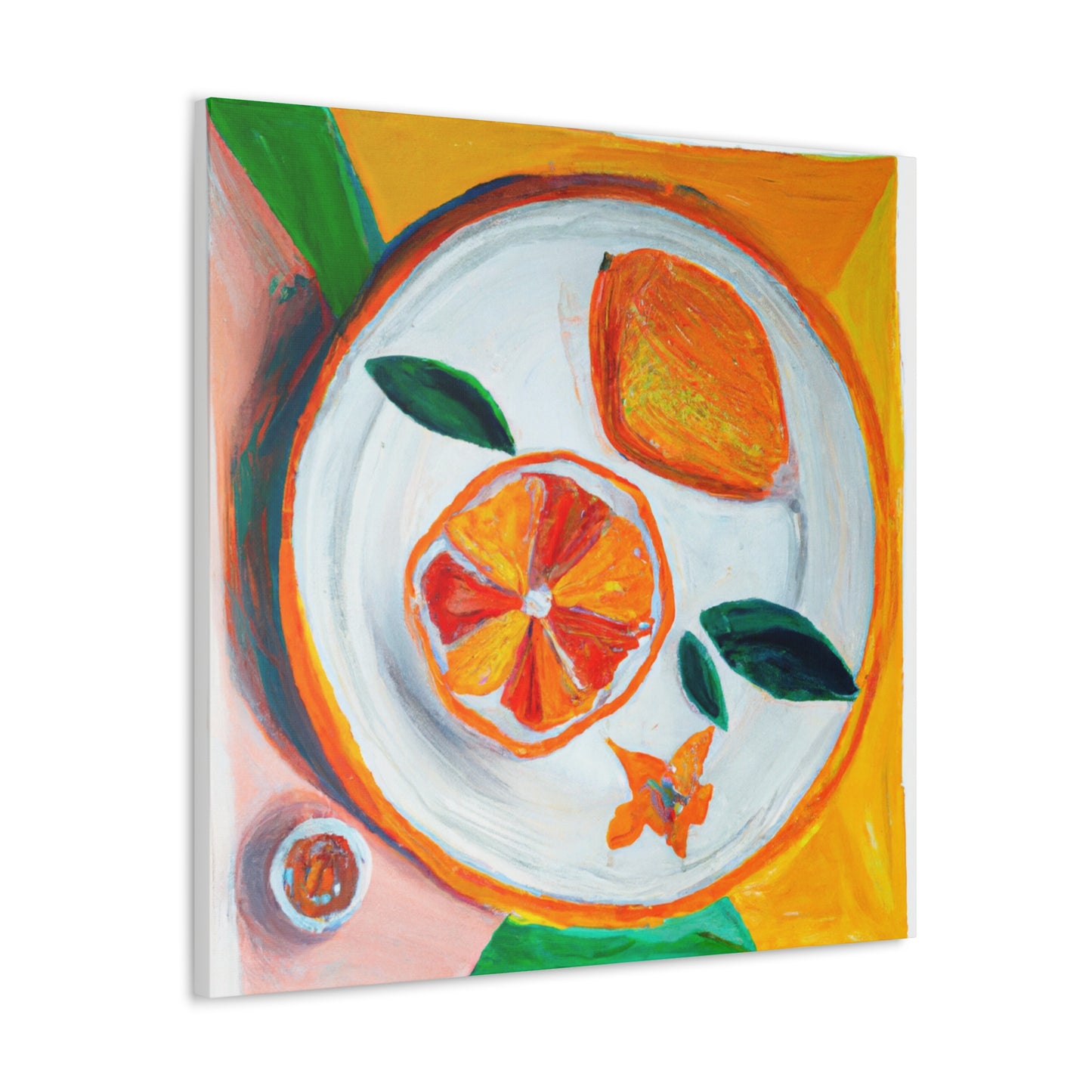 Orange Blaze Sunset - Canvas